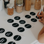 Laden Sie das Bild in den Galerie-Viewer, Tafelfarbe Sticker | Lioleli Mason Jar