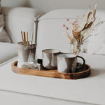 Laden Sie das Bild in den Galerie-Viewer, Tablett | Mangoholz | oval