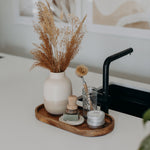 Laden Sie das Bild in den Galerie-Viewer, Tablett | Mangoholz | oval