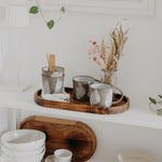 Laden Sie das Bild in den Galerie-Viewer, Tablett | Mangoholz | oval