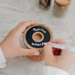 Laden Sie das Bild in den Galerie-Viewer, Tafelfarbe Sticker | Vorratsglas