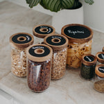 Laden Sie das Bild in den Galerie-Viewer, Tafelfarbe Sticker | Vorratsglas