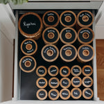 Laden Sie das Bild in den Galerie-Viewer, Tafelfarbe Sticker | Vorratsglas