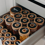 Laden Sie das Bild in den Galerie-Viewer, Tafelfarbe Sticker | Vorratsglas