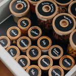 Laden Sie das Bild in den Galerie-Viewer, Tafelfarbe Sticker | Vorratsglas