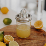 Laden Sie das Bild in den Galerie-Viewer, Zitronenpresse | Mason Jar | Edelstahl