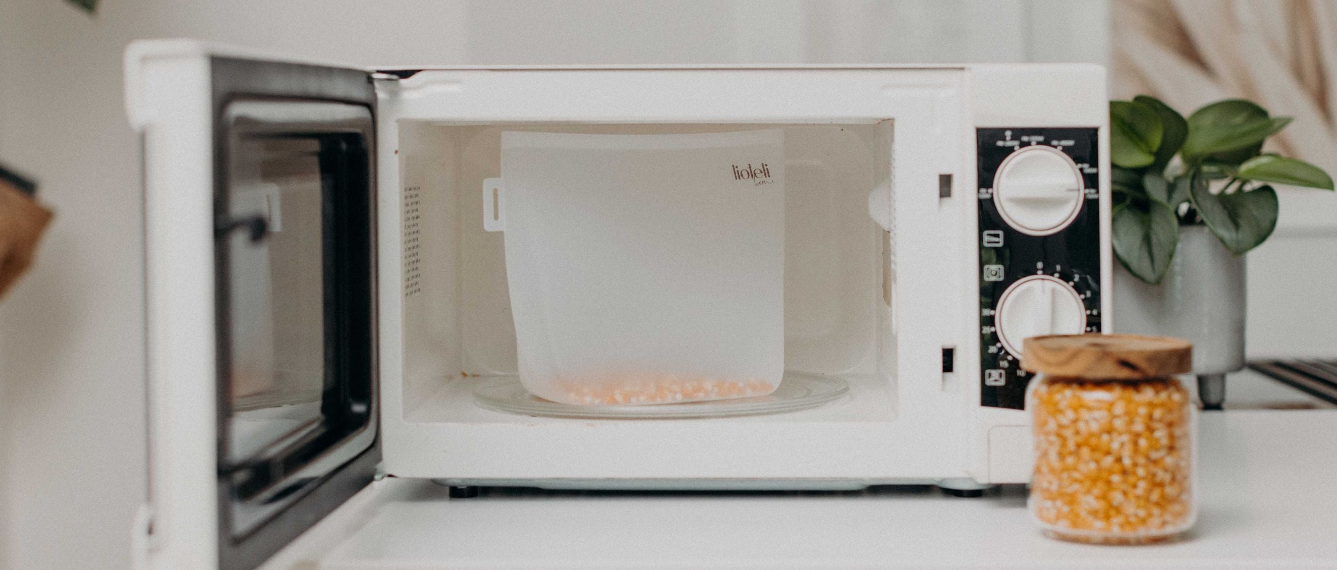 Popcorn in der Mikrowelle