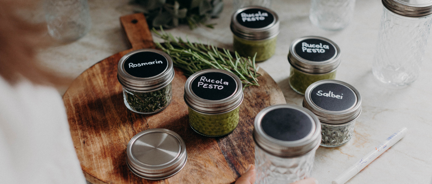 Rucolapesto Tafelfarbesticker