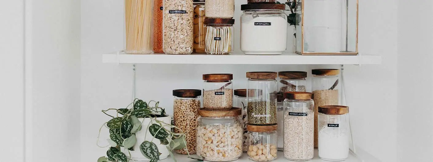 Stapelbare Vorratsgläser