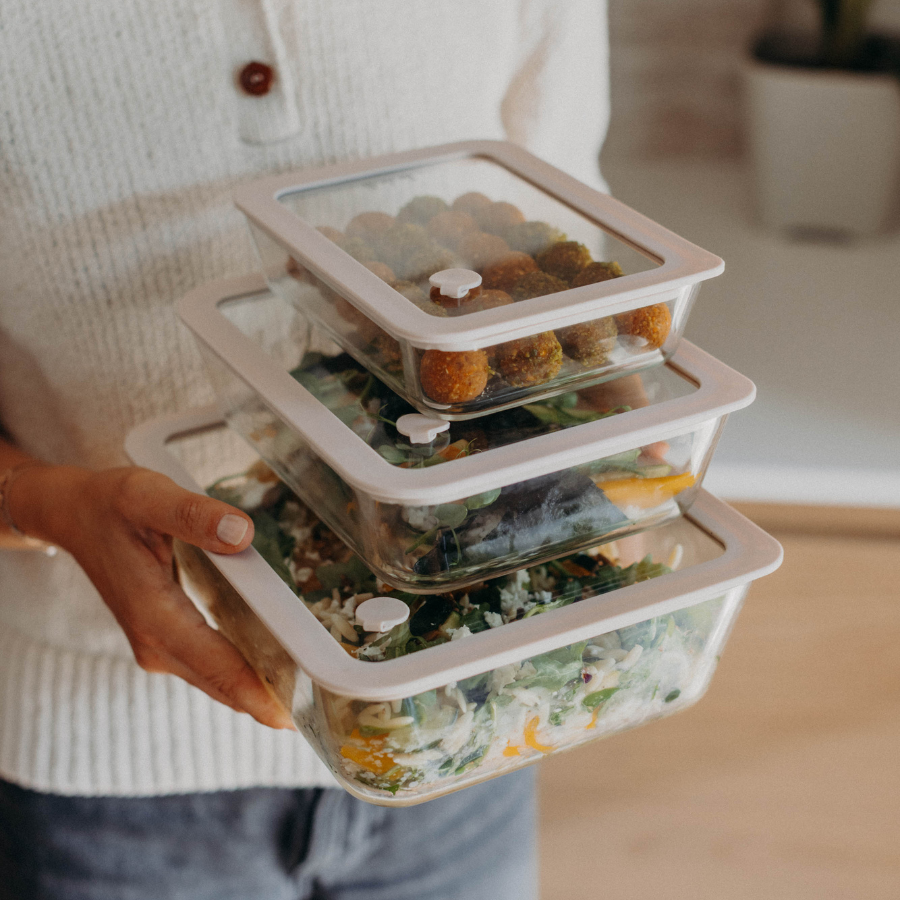 Frischeboxen | eckig | Set