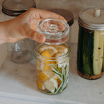 Laden Sie das Bild in den Galerie-Viewer, Fermentiergewichte | Glas | 4er-Set
