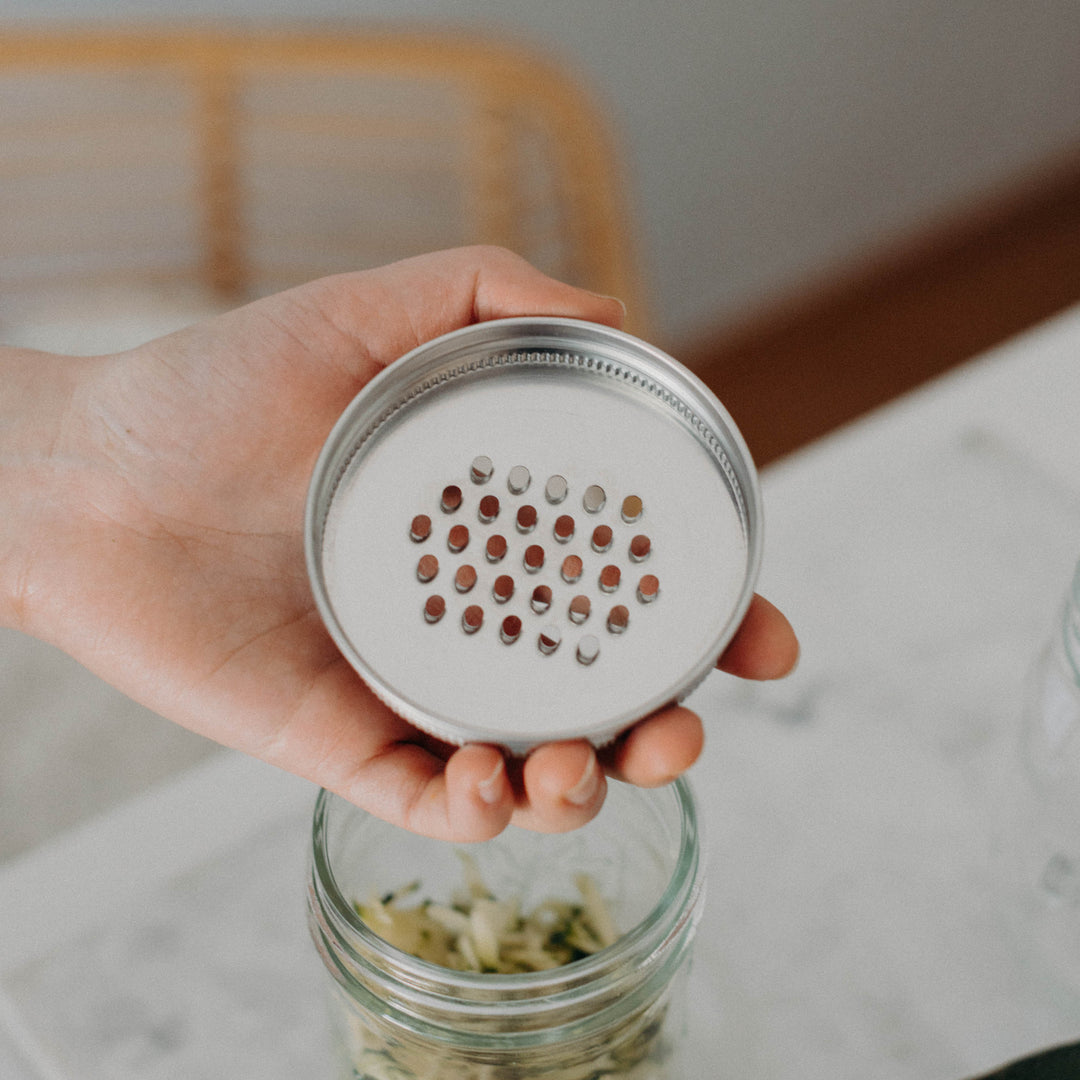 Reibe | Mason Jar | Edelstahl