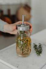Laden Sie das Bild in den Galerie-Viewer, Ausgießer | Mason Jar | Edelstahl
