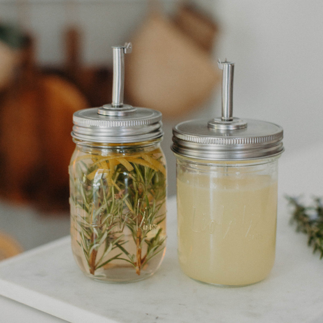 Ausgießer | Mason Jar | Edelstahl