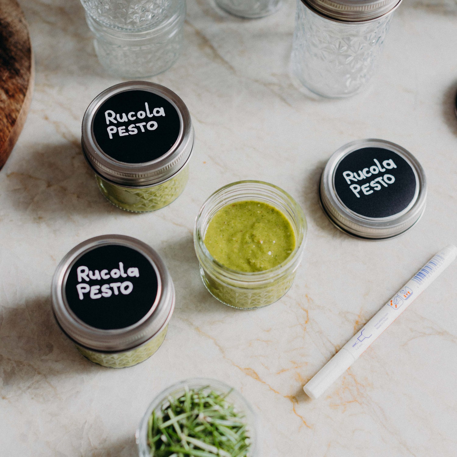 Tafelfarbe Sticker | Lioleli Mason Jar