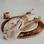 Laden Sie das Bild in den Galerie-Viewer, Stoffserviette | Baumwolle | beige
