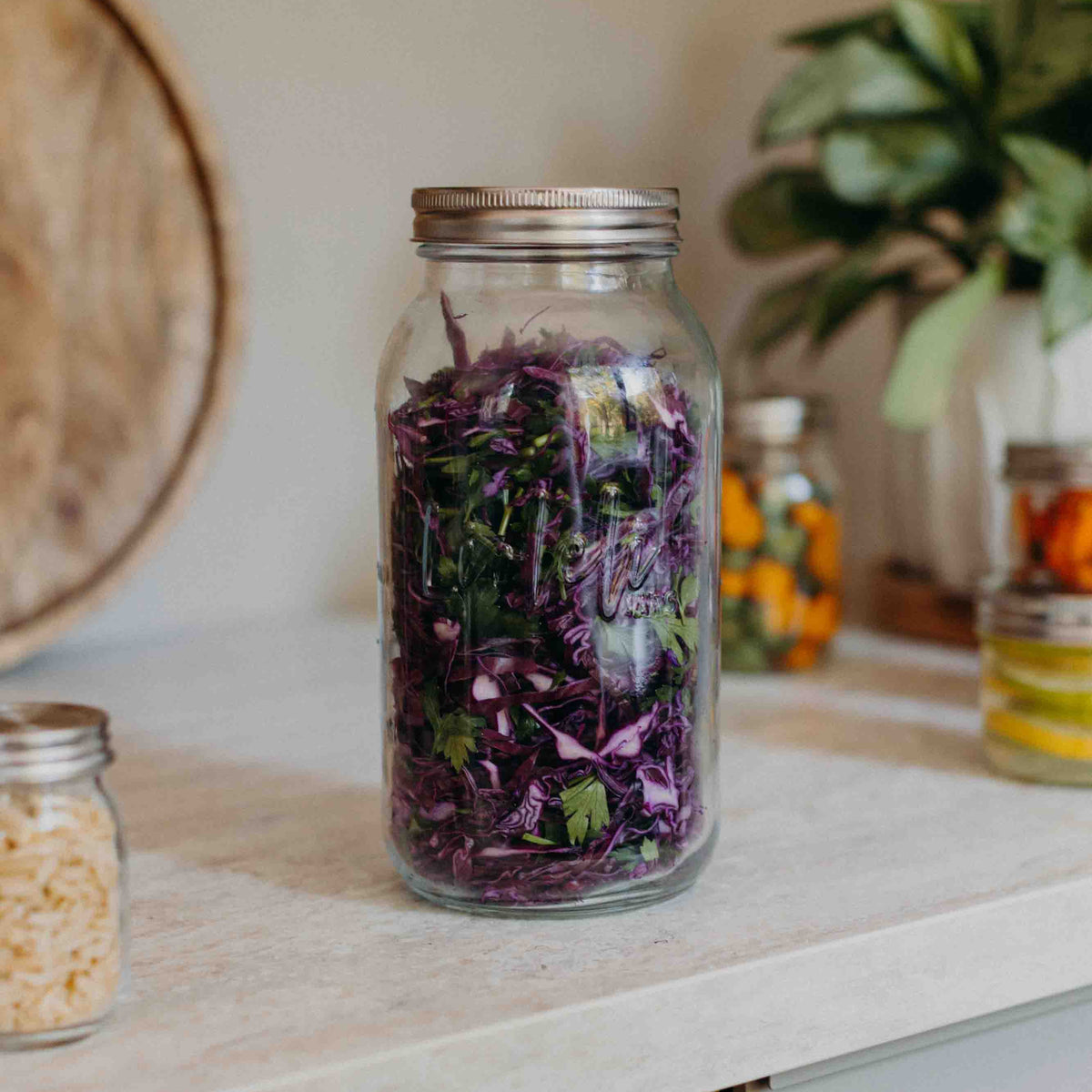 Lioleli Mason Jar | Wide | 2000 ml
