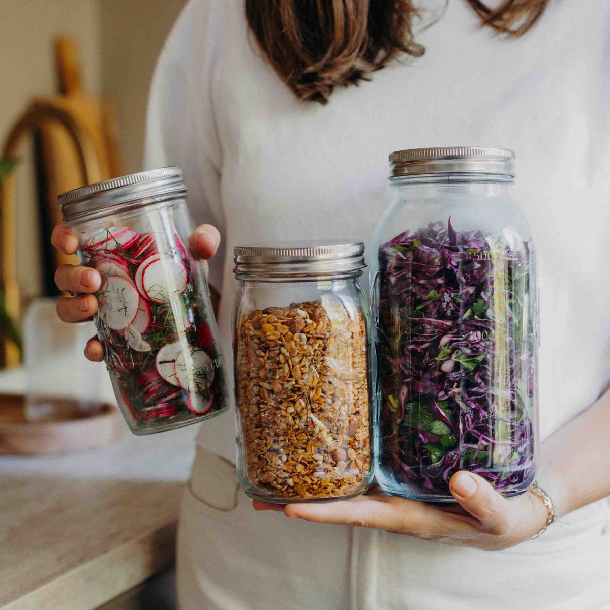Lioleli Mason Jar | Wide | 2000 ml